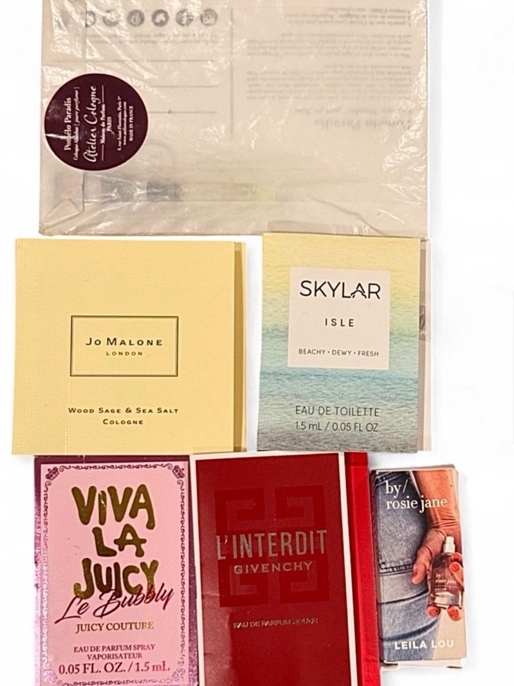 NEW! High End Fragrance Sample Bundle